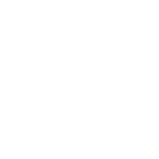 A bold, white, uppercase letter D with a modern, rounded design on a light gray background.