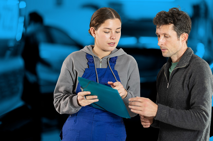 automotive service technicians|automotive service technicians on a computer